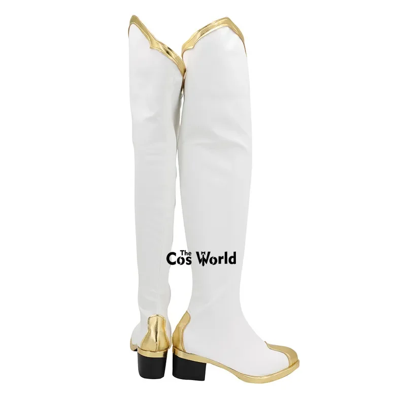 Os jogos Genshin Amber personalizam botas de sapatos de cosplay