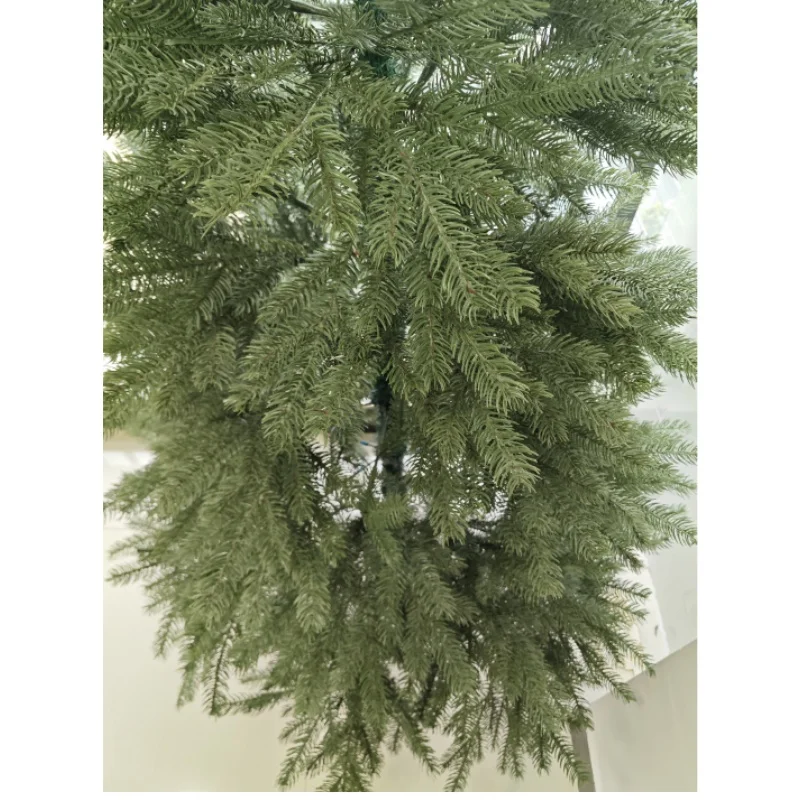 Albero di Natale artificiale Crittografia PE di lusso Grande albero di Natale verde Pini Decorazione premium per feste domestiche Ornamenti di