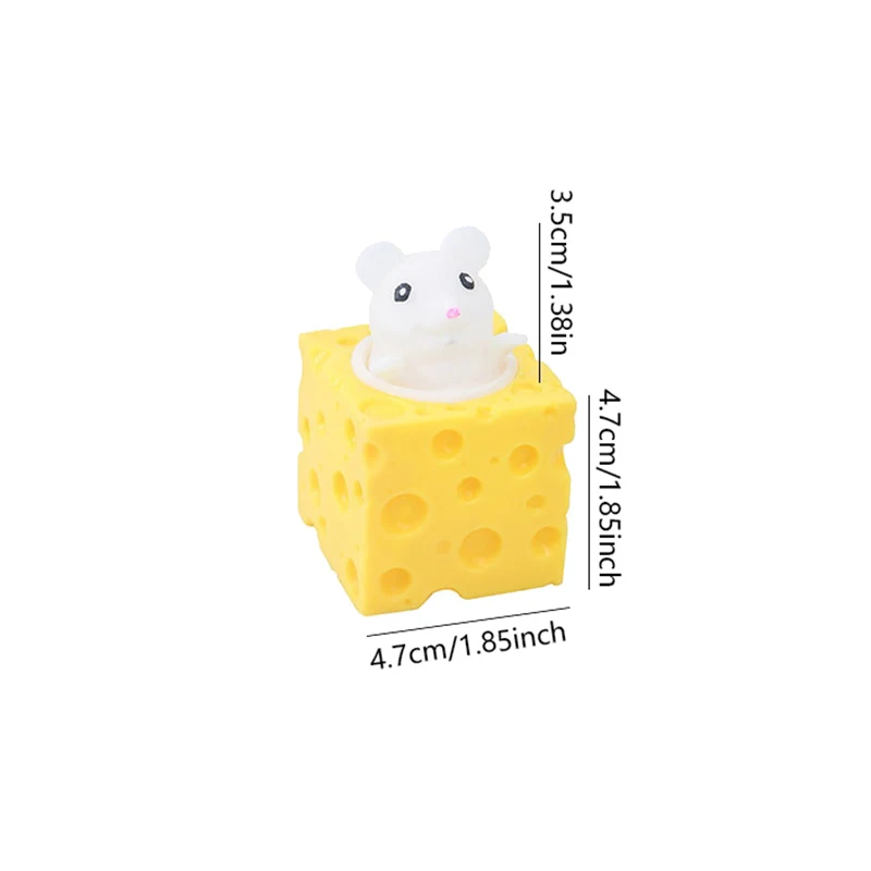 Cartoon CarrotSqueeze Toy Pinch Relax Hamster Toy Decompression Squeeze Toys Fidget Sensory Toys For Kids Adults Gift - Image 2