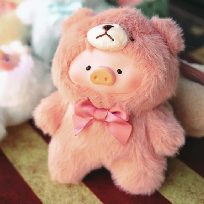 

Genuine Lulu Pig V2 Good Times Series Blind Box Kawaii Animal Vinyl Plush Doll Toy Bag Pendant Mystery Box Room Decor Teddy Toy