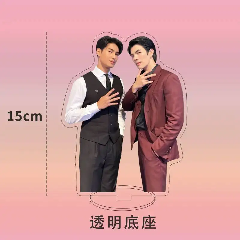 

Thailand Stars Drama Kinn KP Mile Apo MileApo Figure Acrylic Stand Model Plate Desk Standing Gift