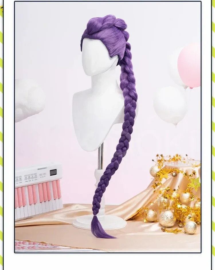 2026 New Rumi Mira Zoey Cosplay Wig KPOP  Hunters Cosplay KPOP Huntrix Women Rumi Cosplay 120cm Long Hair Nails Zo