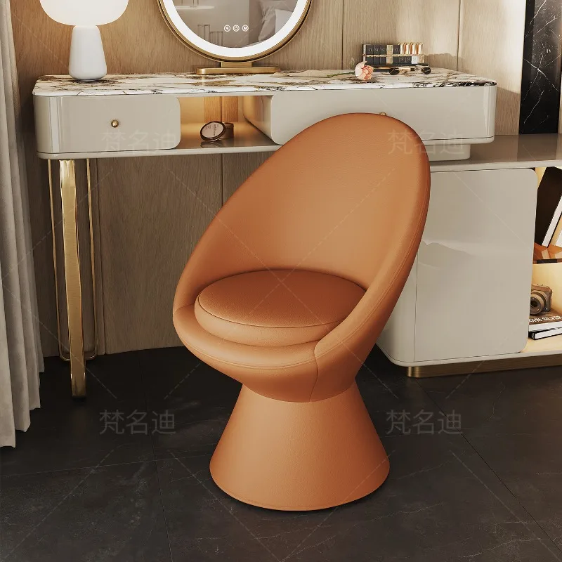 Bedroom Dresser Chair House Office Designer Living Room Swivel Vanity Stool Nordic Makeup Interior Mid-century Home Furniture