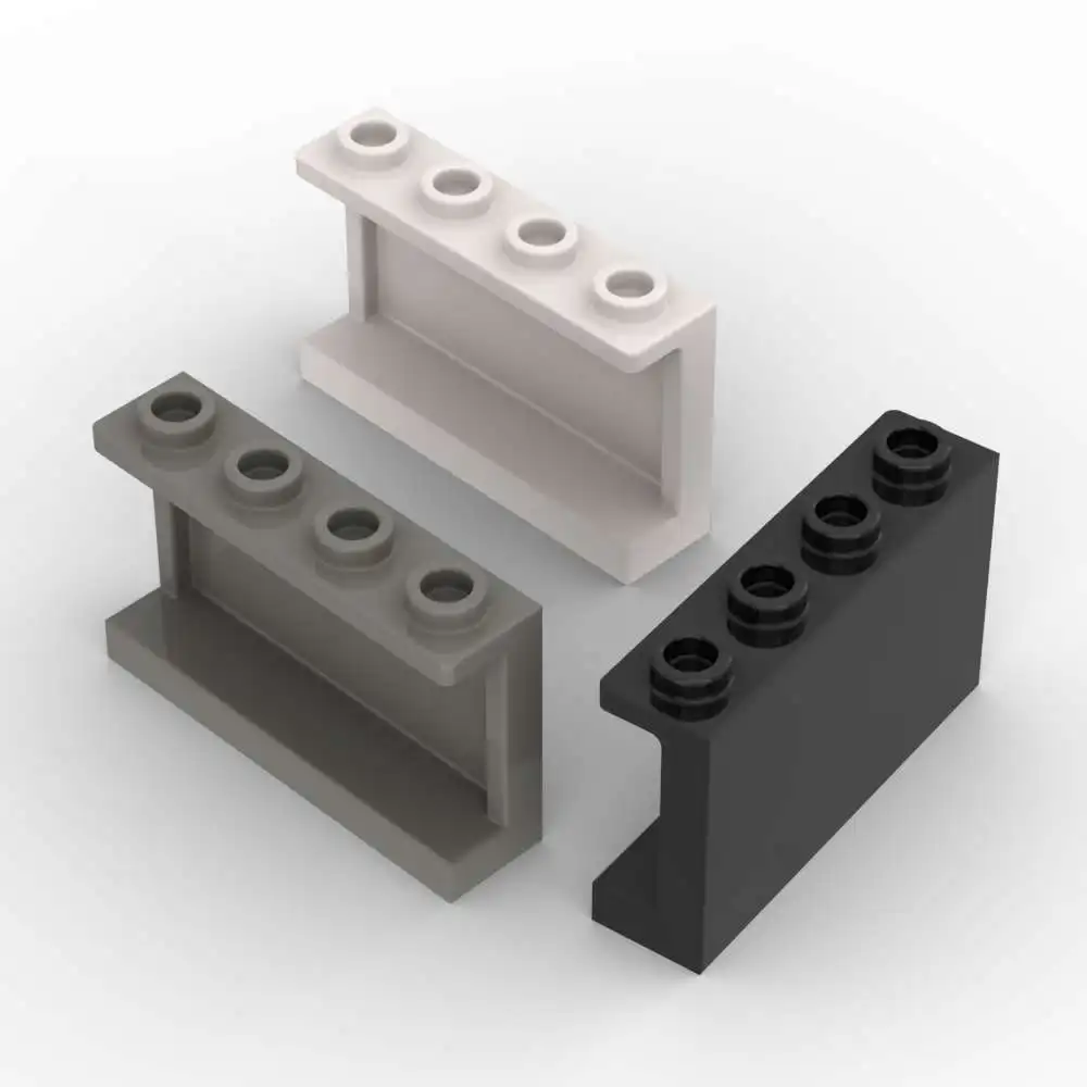 

Набор строительных блоков MOC 10 шт. 14718: Панель 1x4x2 с боковой опорой, сменные кирпичи, развивающие игрушки для взрослых и мальчиков, праздничные подарки