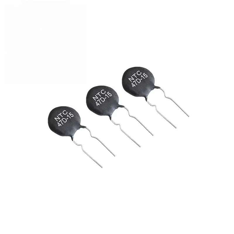 47D‑15 NTC Thermistor 47Ω 3A 15mm Disc Power Type Inrush Current Limiter for Inverter Welder Repair Power Supply