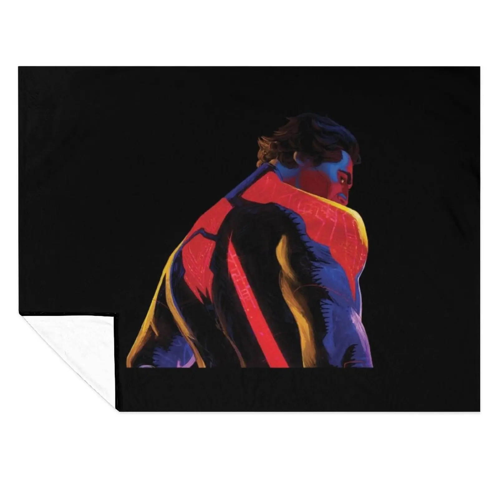 

Miguel o’hara’s back, png Throw Blanket Bed Fashionable Weighted Stuffeds Blankets For Sofas Blankets