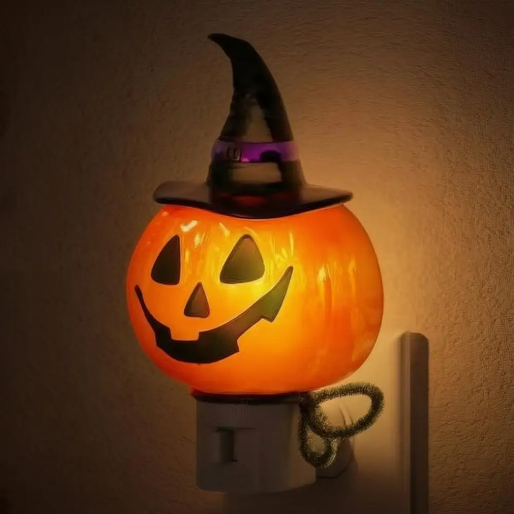 halloween-night-light-halloween-pumpkin-ghost-night-light-resin-witch-hat-wall-lamp-spooky-bedroom-party-decor-haunted-house
