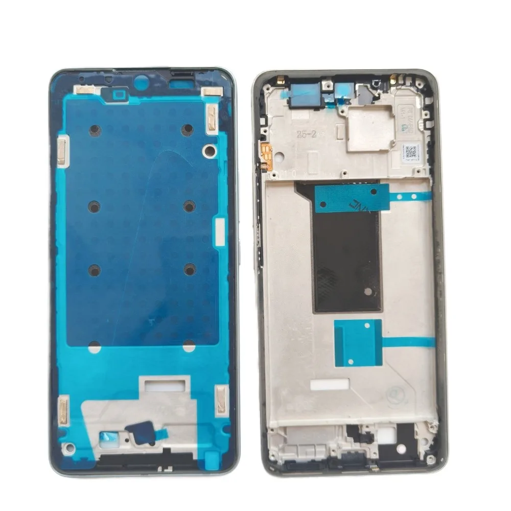 Middle Frame + Side Button For HONOR Power 2 Win RT 1 2 3 Front Bezel LCD Chassis Housing Screen Mid Plate Case Holder Replace