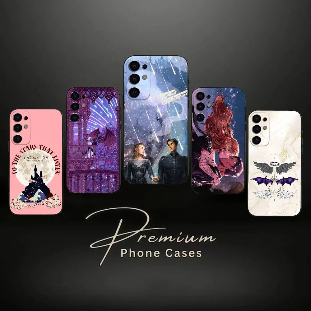 

Acotar A Court of M-Mist and F-Fury Phone Case For Samsung S25,S24,S21,S22,S23,S30,Ultra,S20,Plus,Fe,Lite,Soft Black Cover