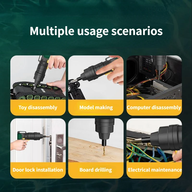 Xiaomi Sata Electric Screwdriver Set Rechargeable Household Screwdriver Large Torque Automatic Cordless Screwdriver Hand Tools