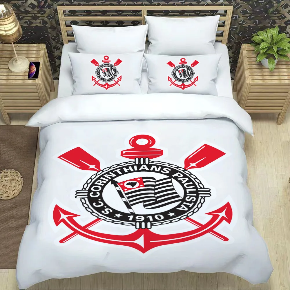 Double Bed Set for Adults 3PCS Bedding Set Polyester Comforter Cover Duvet Cover Queen Twin Size Bedding Corinthianes Linen Sets