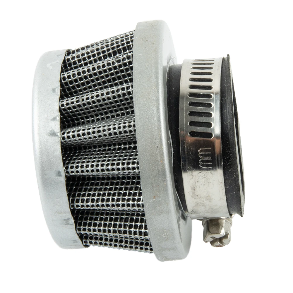 

28mm Motorcycle Air Filter for Carbureted Engines Fits For Honda and For Suzuki Washable with Adjustable Clamp
