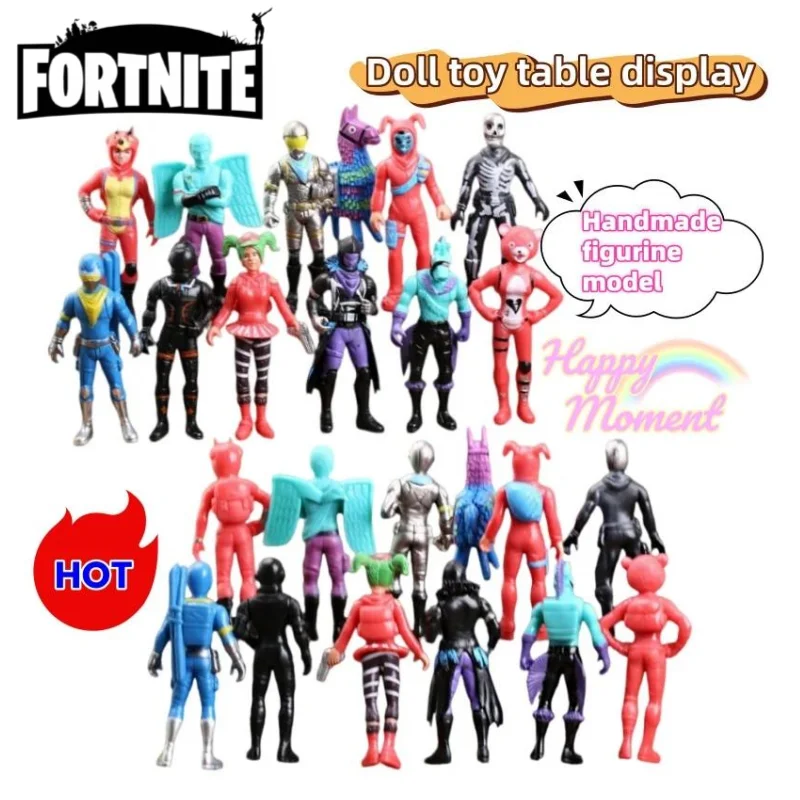 

Fortnite High-value Creative Personality Hand-made Doll Model Anime Peripheral Cartoon Toy Doll Desktop Decoration Birthday Gift