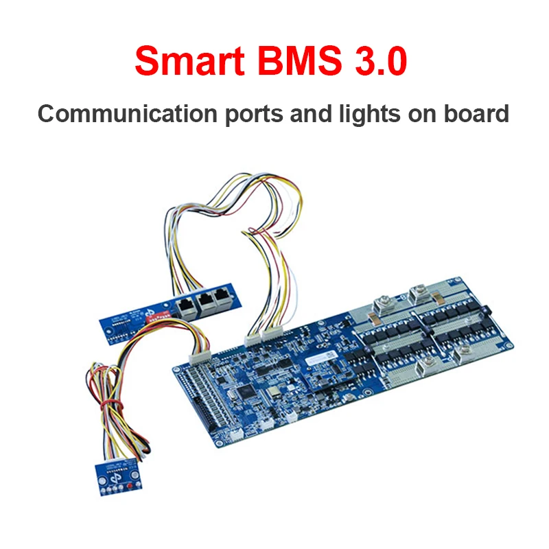 Seplos Battery Management Systems BMS 100A/150A/200A 24V/48V BMS Lithium Battery Protection with LCD Screen Integrated Circuits