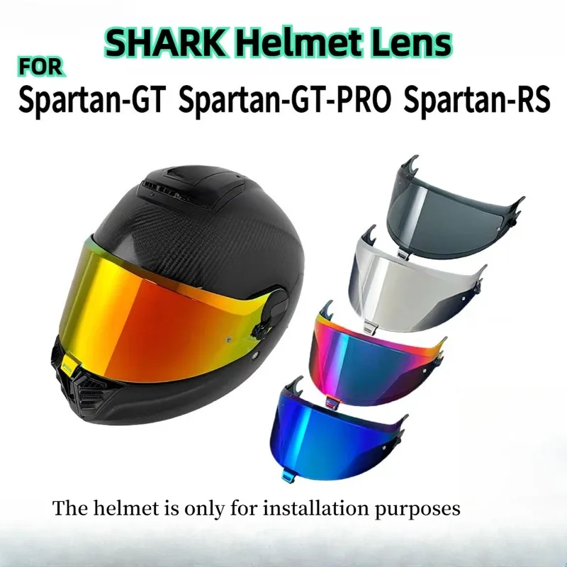 For SHARK SPARTAN GT/ GT PRO / SPARTAN RS Motorcycle Helmets Shield   Visera Accessories  Helmet Visor Lens