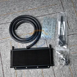 Universal automatic transmission oil cooler 14 19 25 32 rows Aluminum oil-cooled radiator