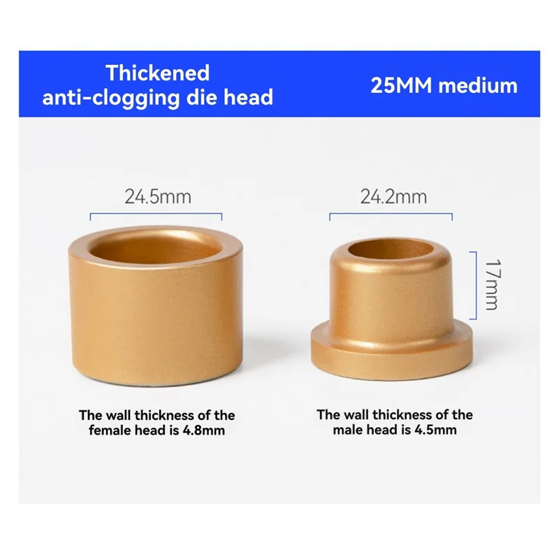 A95I-طرف لحام غير لاصق يسيح بالحرارة أنبوب لحام ساخن طرف مريح مقبض 1/2 بوصة 3/4 بوصة 1 بوصة أنبوب سباكة #3