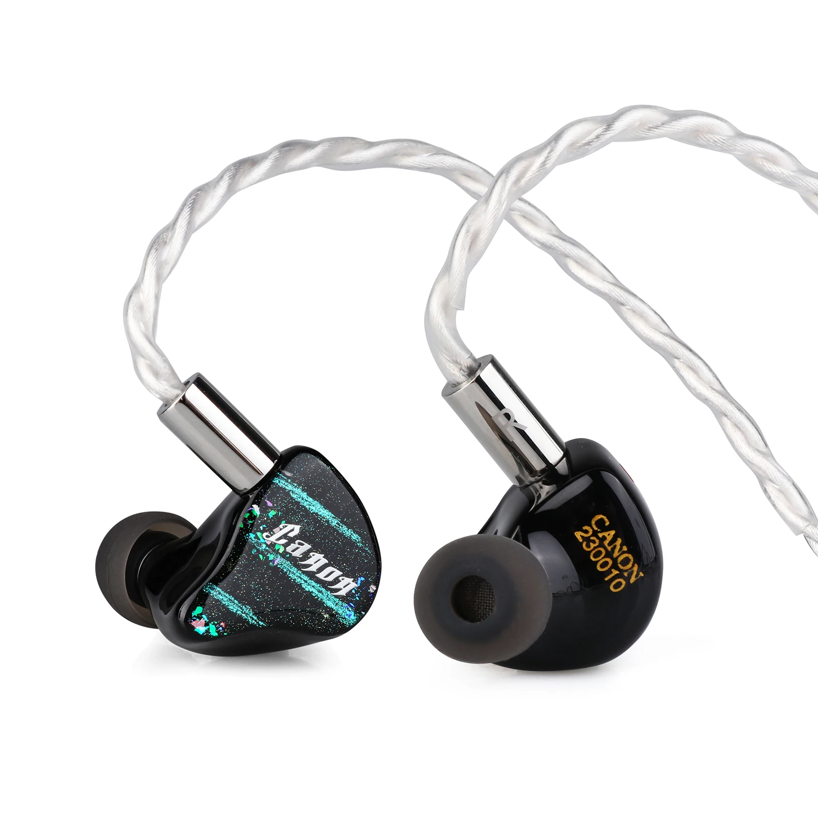 Imagem -04 - Yanyin-canon ii Biológica Dynamic Driver Fone de Ouvido 4ba Mais Hifi Híbrido Iem Design Ergonômico Cabo de Alta Qualidade Pré-encomenda