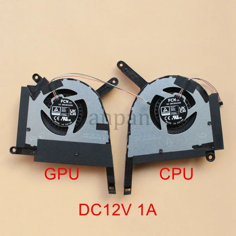 New Original laptop CPU GPU cooling fan for Asus TUF gaming F15 fx507 fx502015-0fx507zm fa507r fa507re fa707r fa707rr fx70wherei