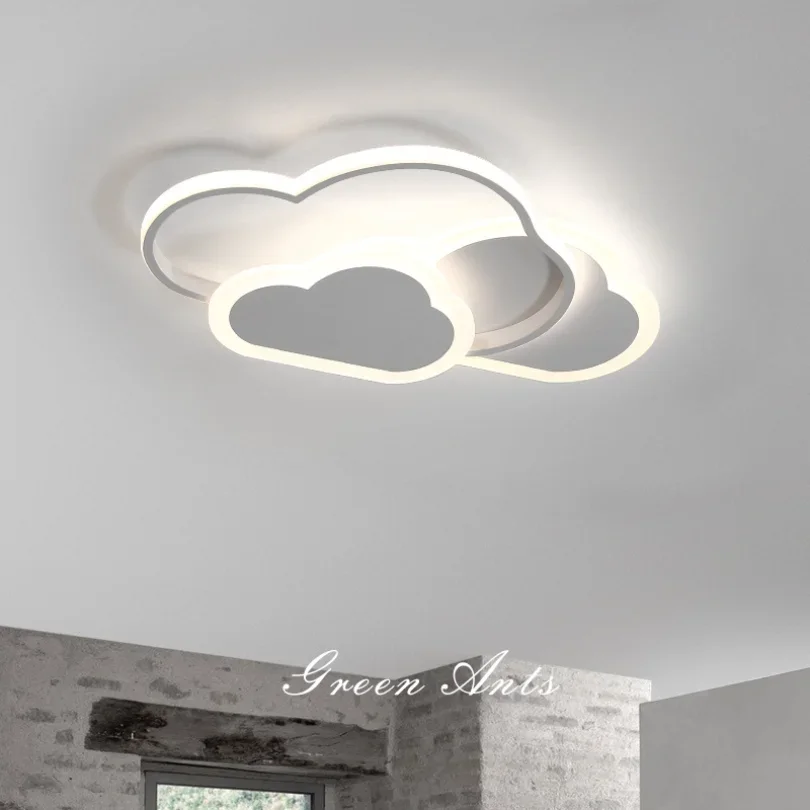 Imagem -02 - Moderno Led Cloud Ceiling Light para Crianças Decoração de Cozinha Lâmpada Lustres do Quarto Sala de Estar e Crianças Novidade Home Decor