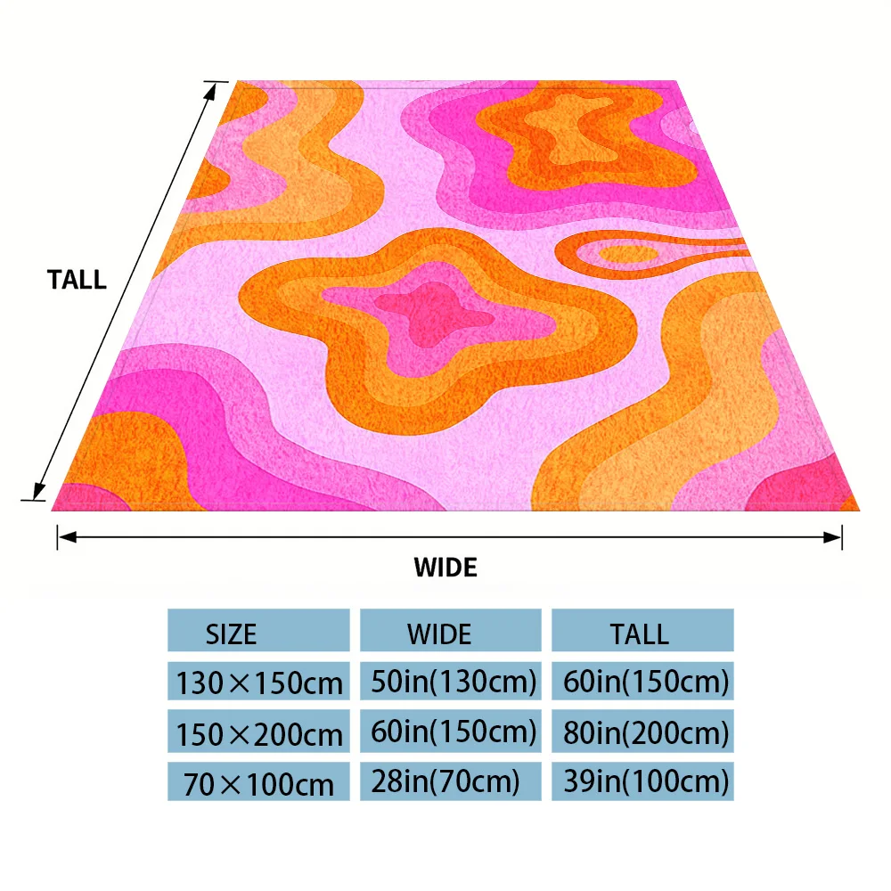 Peach Pink Contour Waves Flannel Blankets Are Perfect For Sofas, Office Beds, Travel, Sleep, And Use Throughout The Four Seasons