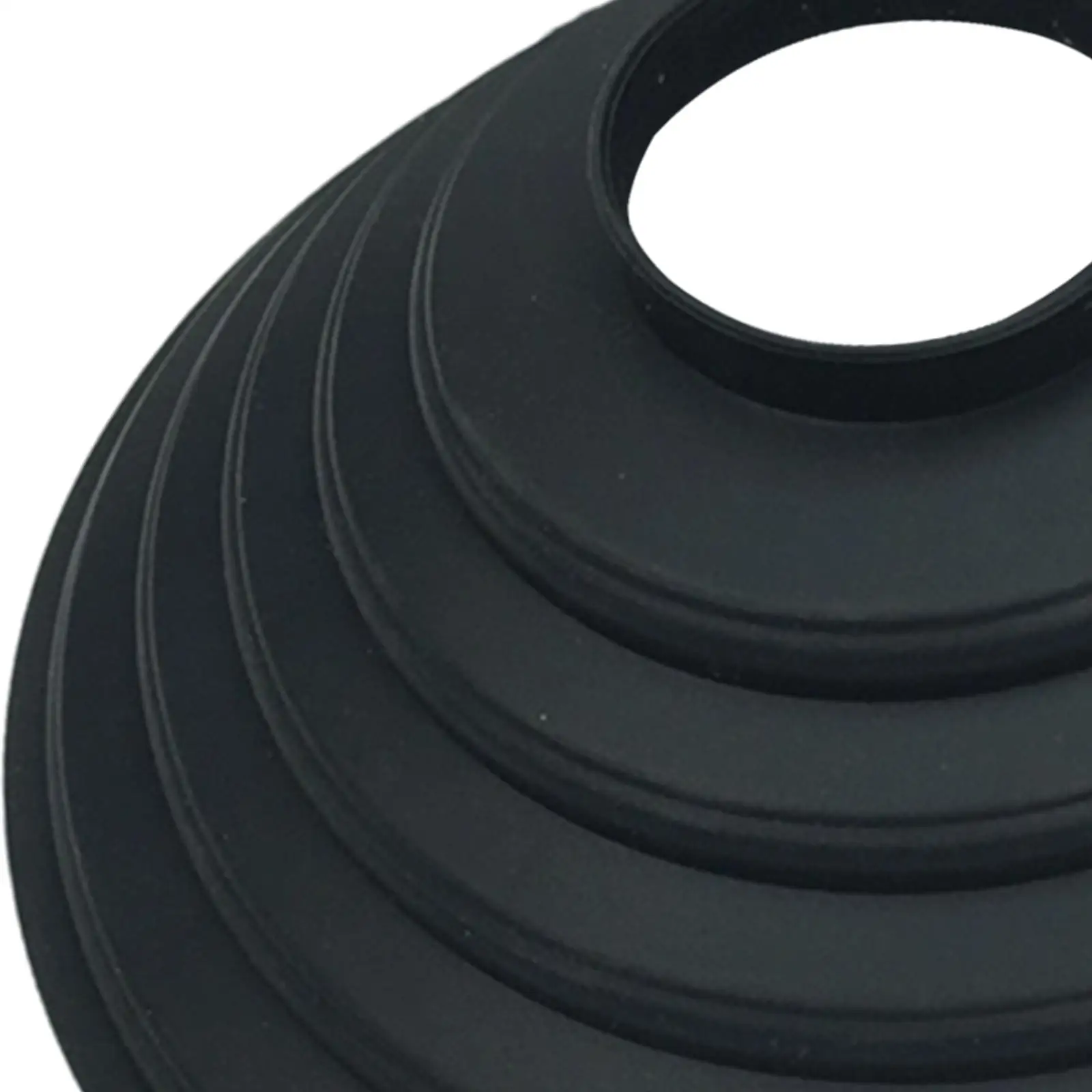 Silicone Lens Hood Anti Reflection Reversible Lens Shade Portable Reversible Lens Hood Digital Lens Hood Camera Lens Hood