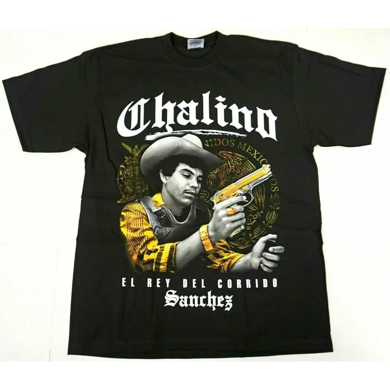 Chalino Sanchez T shirt Remake tee S 5XL NH14917 vintage Washed homme Versatile Top For Everyday Wear Comfortable Stretched