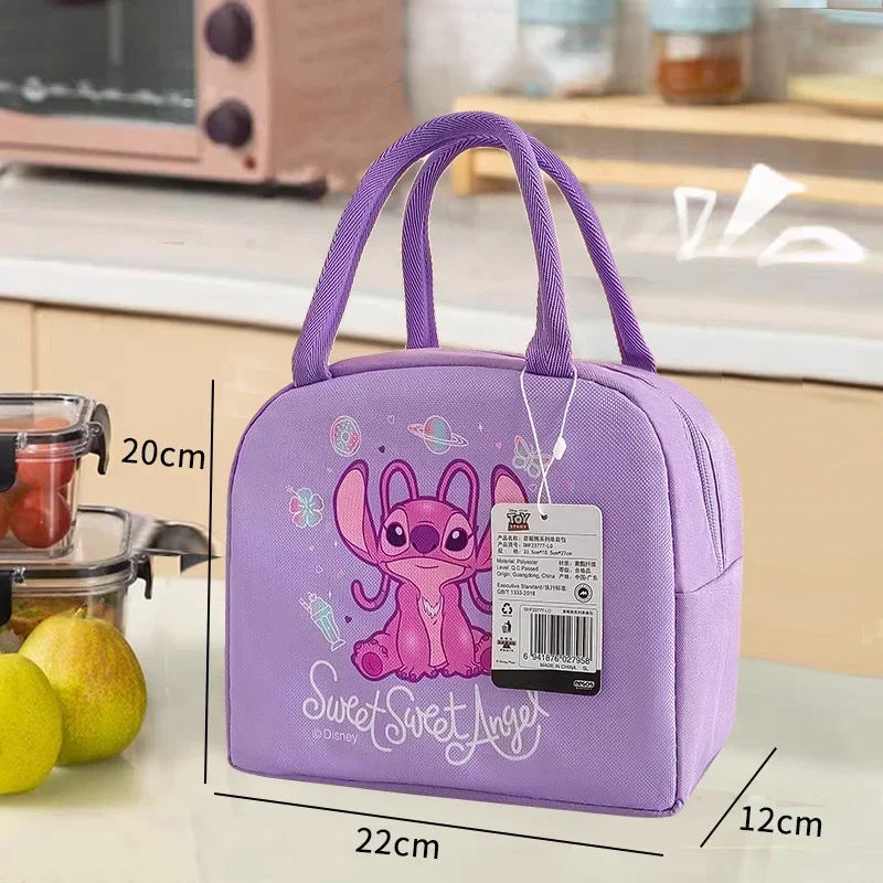 Originale Disney cartoon Mickey Mouse Zootopia Pooh cute lunch box bag Stitch handbag Outdoor tote bag