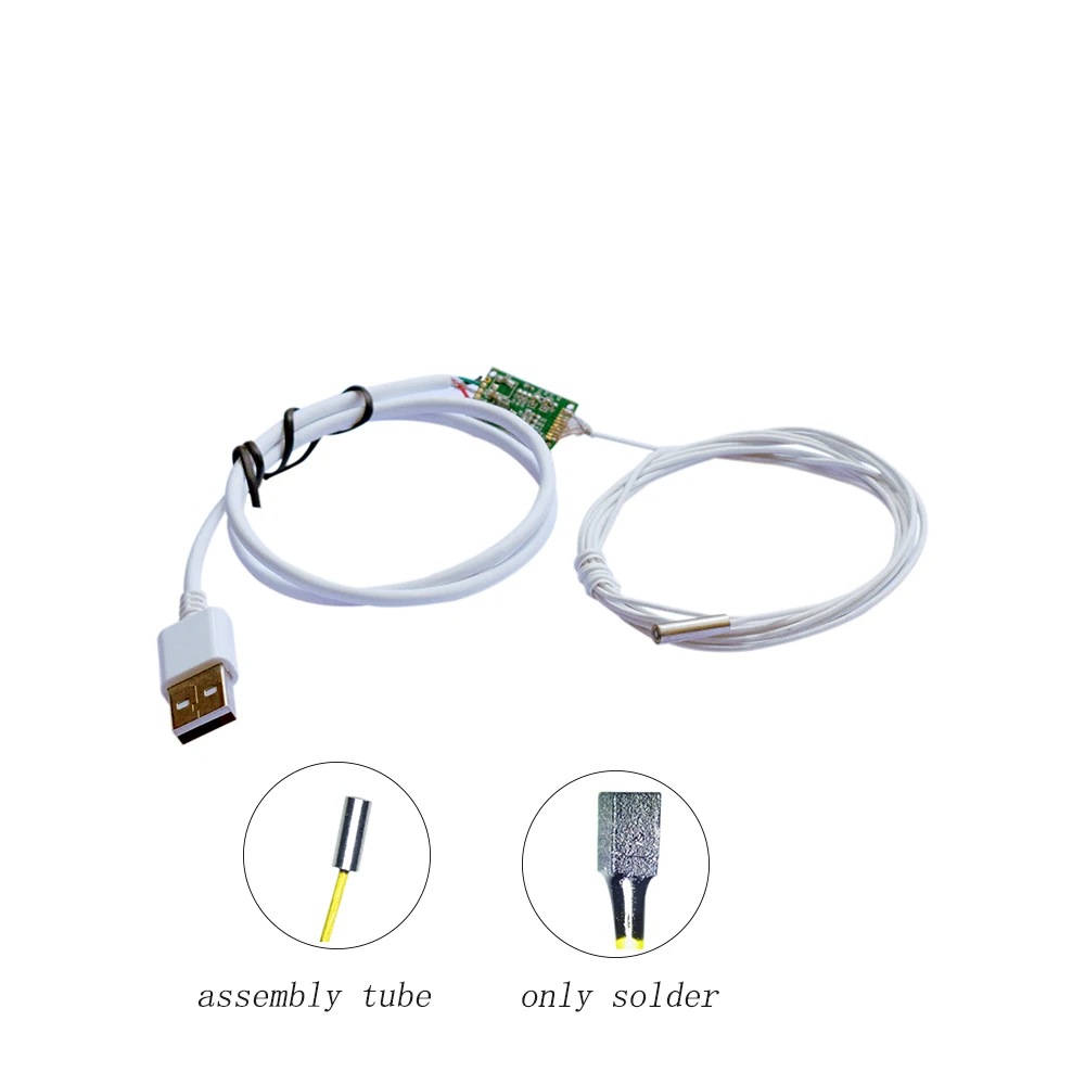 USB camera 3.5mm, 4.0mm Diameter Ent Endoscope Camera Module with welding wire