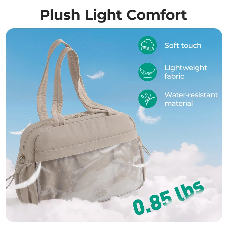 BAGSMART Travel Shoulder Duffel Bag Cute Women Crossbody Tote Bag Function Messenger Casual Outdoor Overnight Sport Gym Bag - Image 5