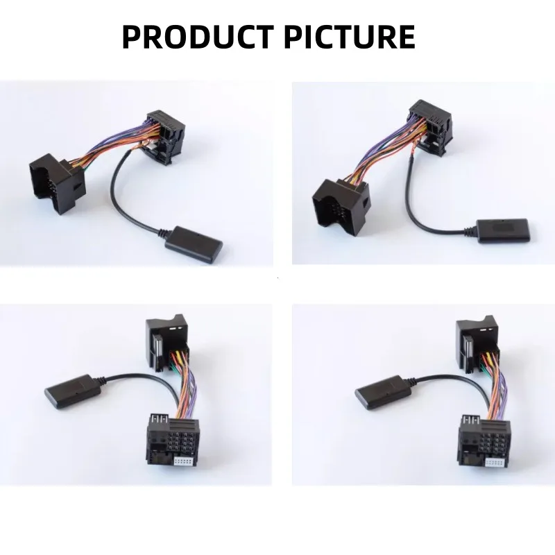 プジョー206 207 307 301 407 シトロエンC4 C5 C6 ベルランゴ用 RD4 ラジオハーネス マイク ハンズフリー Bluetooth 5.0 AUX 2027