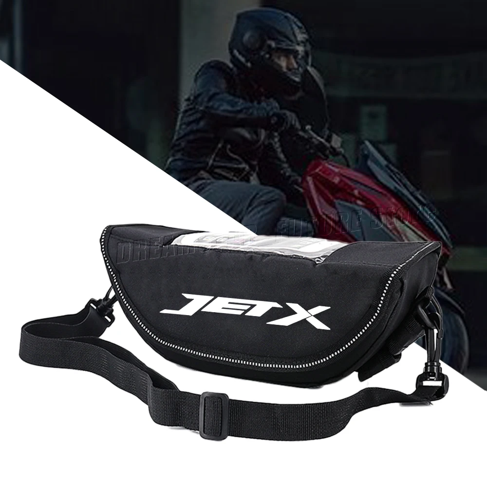 For Jet x 125 jet x125 Jet X 125 / 150 / 200 2021- Waterproof motorcycle handlebar travel navigation bag