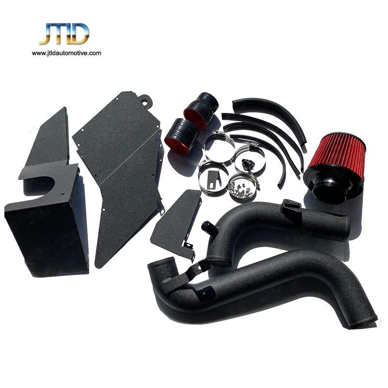 JTLD High Performance Black Cold Air Intake Pipe System For VW 2.0T FSI EA113 MK5 GTI GLI 2006-2008 MK6 GOLF R Audi A3