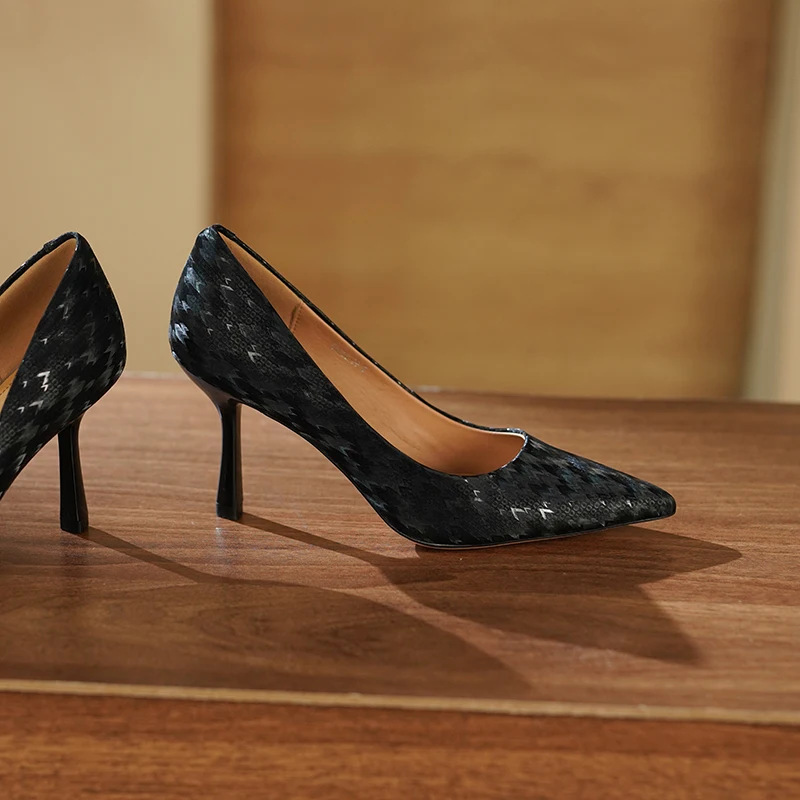 Call TAA-Escarpins à talons hauts pour femmes, chaussures de printemps, confortables, élégantes, sexy, pointues, décontractées, fête, taille 34-39, été, 2025