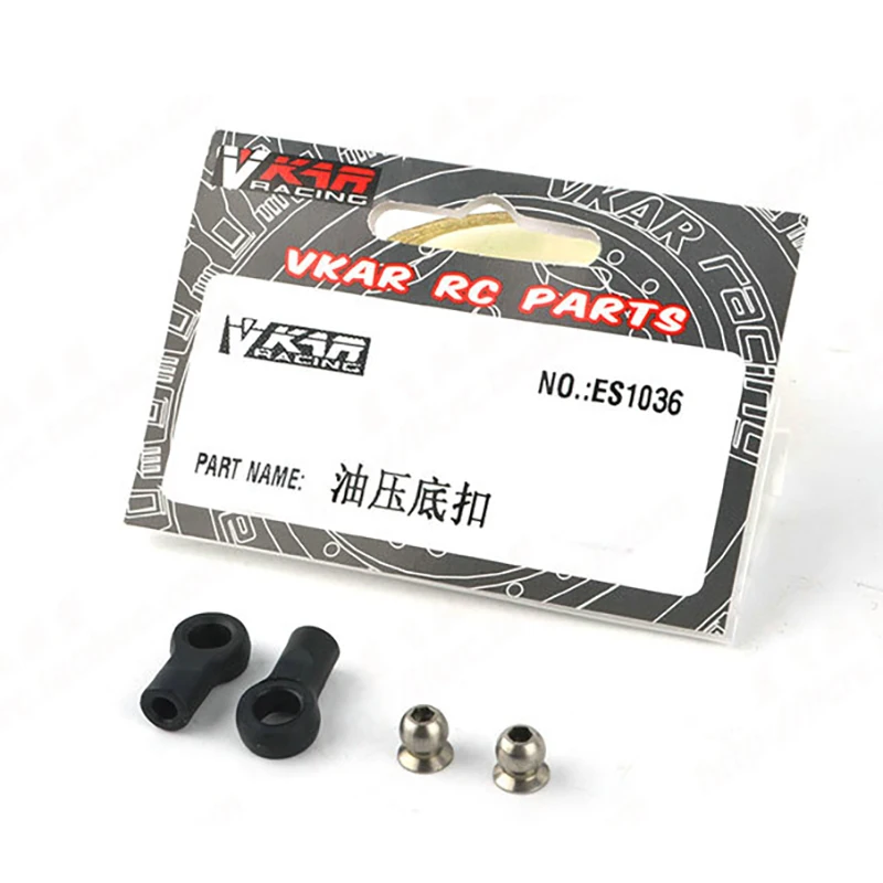 VKAR BISON 1/10 piezas de coche RC de tarjeta corta, presión de aceite, hebilla inferior debajo de la cabeza de bola, ES1036