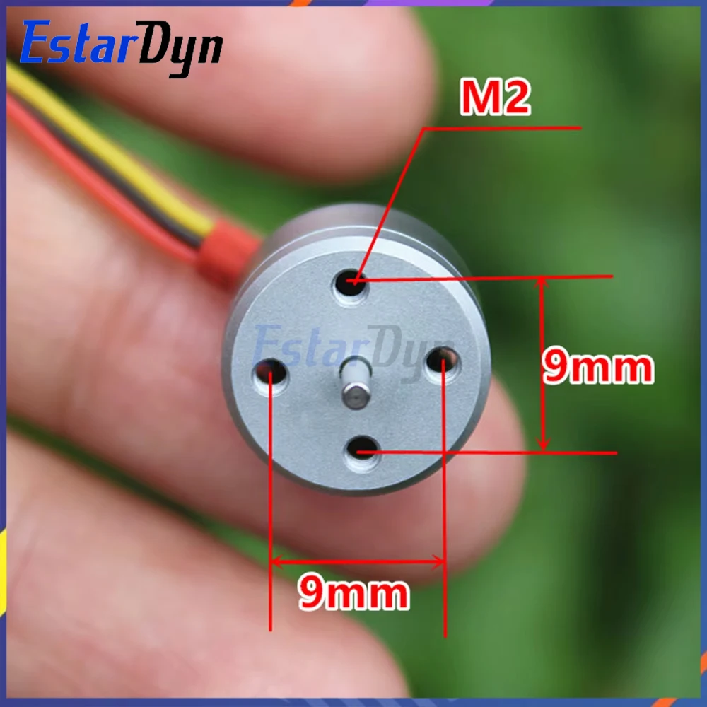 Motor Tanpa Sikat 1104 4300KV 1-2S untuk Drone FPV 80-100Mm, Mini Quadcopter RC Balap DIY, Ringan 5.6G