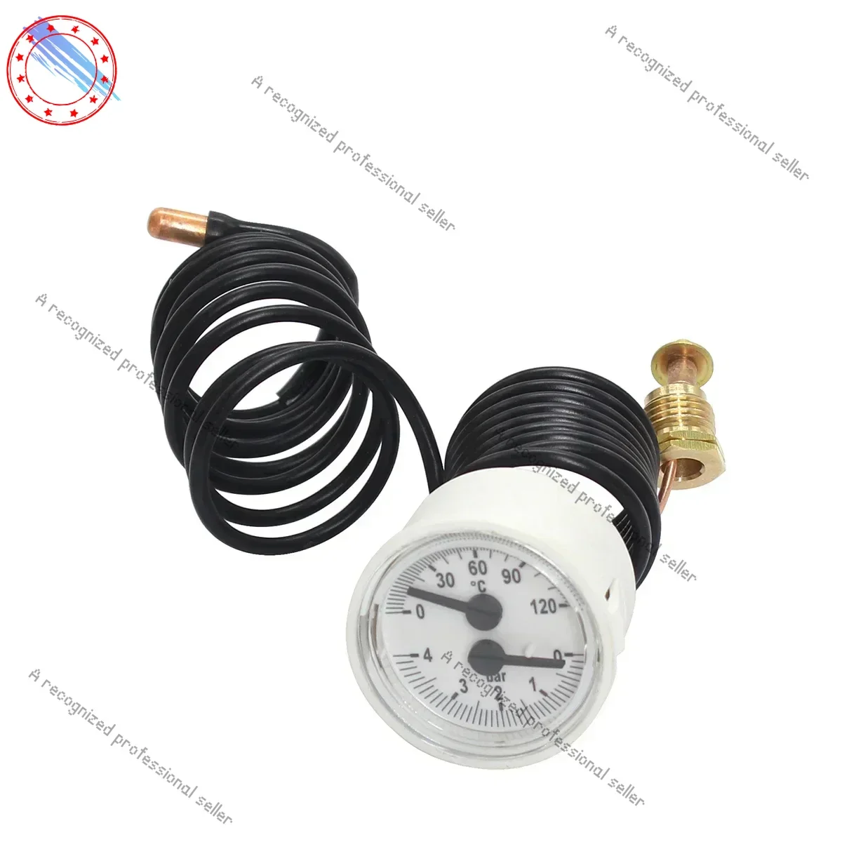 

Капиллярный манометр Манометр котла Настенная печь Замена манометра воды