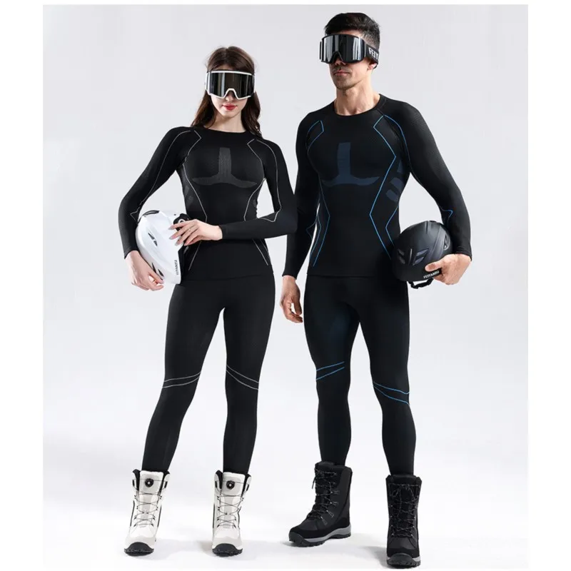 

Комплект нижнего белья для катания на лыжах для мужчин и мальчиков, термобелье для фитнеса, тренировок в тренажерном зале, лыжах, сноуборде, пешего туризма, спортивный костюм для бега, йоги, длинные кальсоны Q94