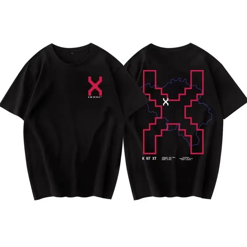 Fashion Casual Print Short Sleeve Charlotte De Witte Charlotte Top 100 Dj Sports Loose T Shirts Oversized Streetwear Unisex