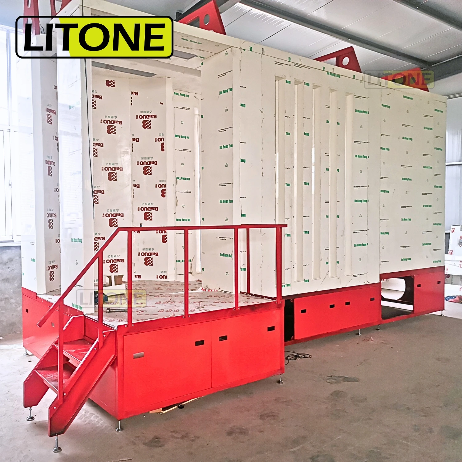Open Face Cheap Compact Portable Dry Filter Electrostatic Manual Powder Coating Paint Spray Booth