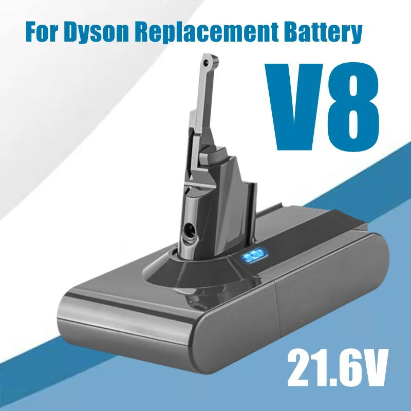 6000mAh 21,6 V para Dyson V8/SV10 batería absoluta V8 Animal iones de litio SV10 aspiradora serie batería recargable