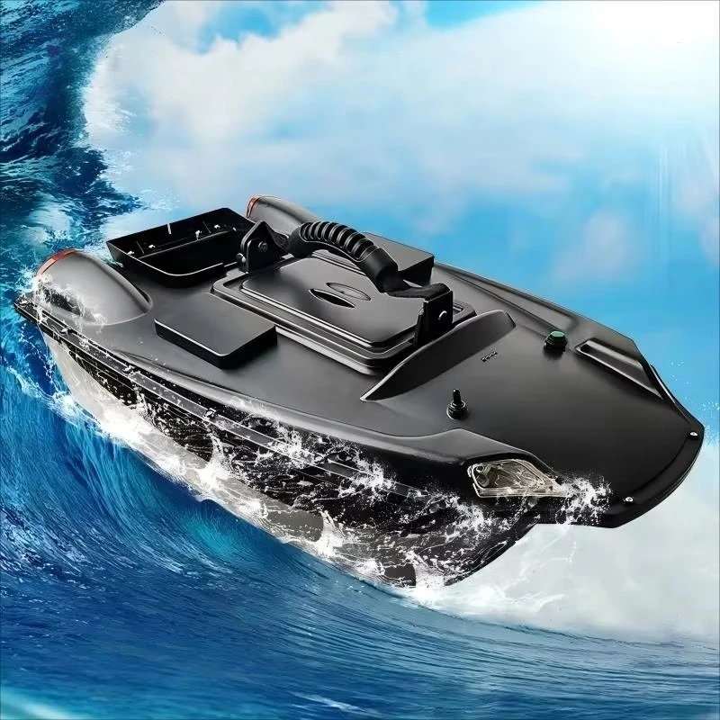 High Quality GPS  Battery Intelligent Remote Control Fishing Bait Boat 3Kg Load Bearing Bait Boat for River Lakes