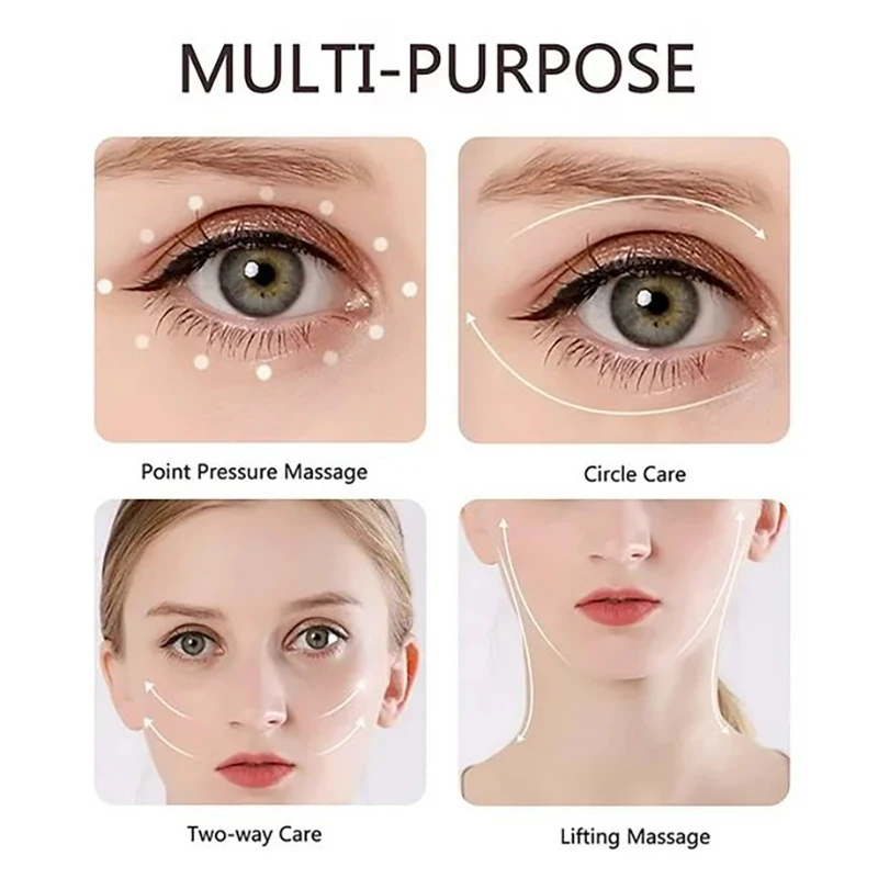 Electric Eye Massage Pen Small and Portable Beauty Facial and Eye Care Dry Battery Power Supply Lightweight and Portable image 2
