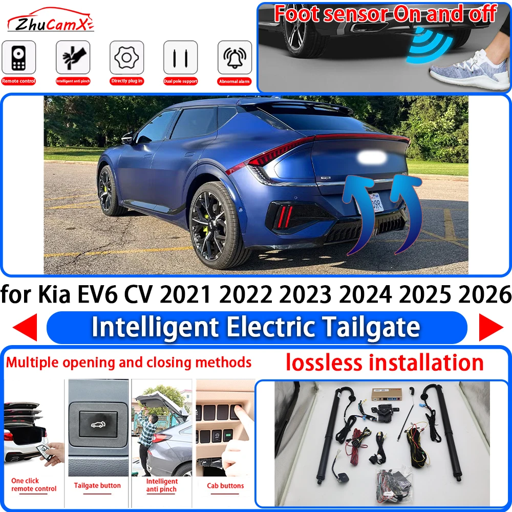 

for Kia EV6 CV 2021 2022 2023 2024 2025 2026 OEM Power Liftgate Trunk Electric Suction Tailgate Intelligent Tail Gate Lift Strut