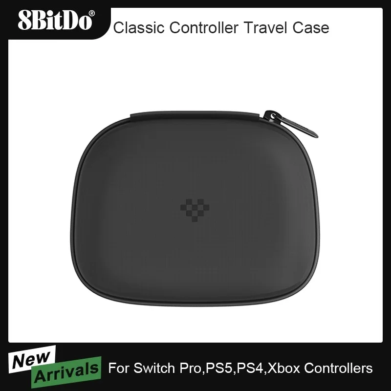 AKNES 8Bitdo Classic Controller Travel Case Hard Shell for Pro 2 Controller Eva Bag for PS5 PS4 Switch Xbox One Gamepad