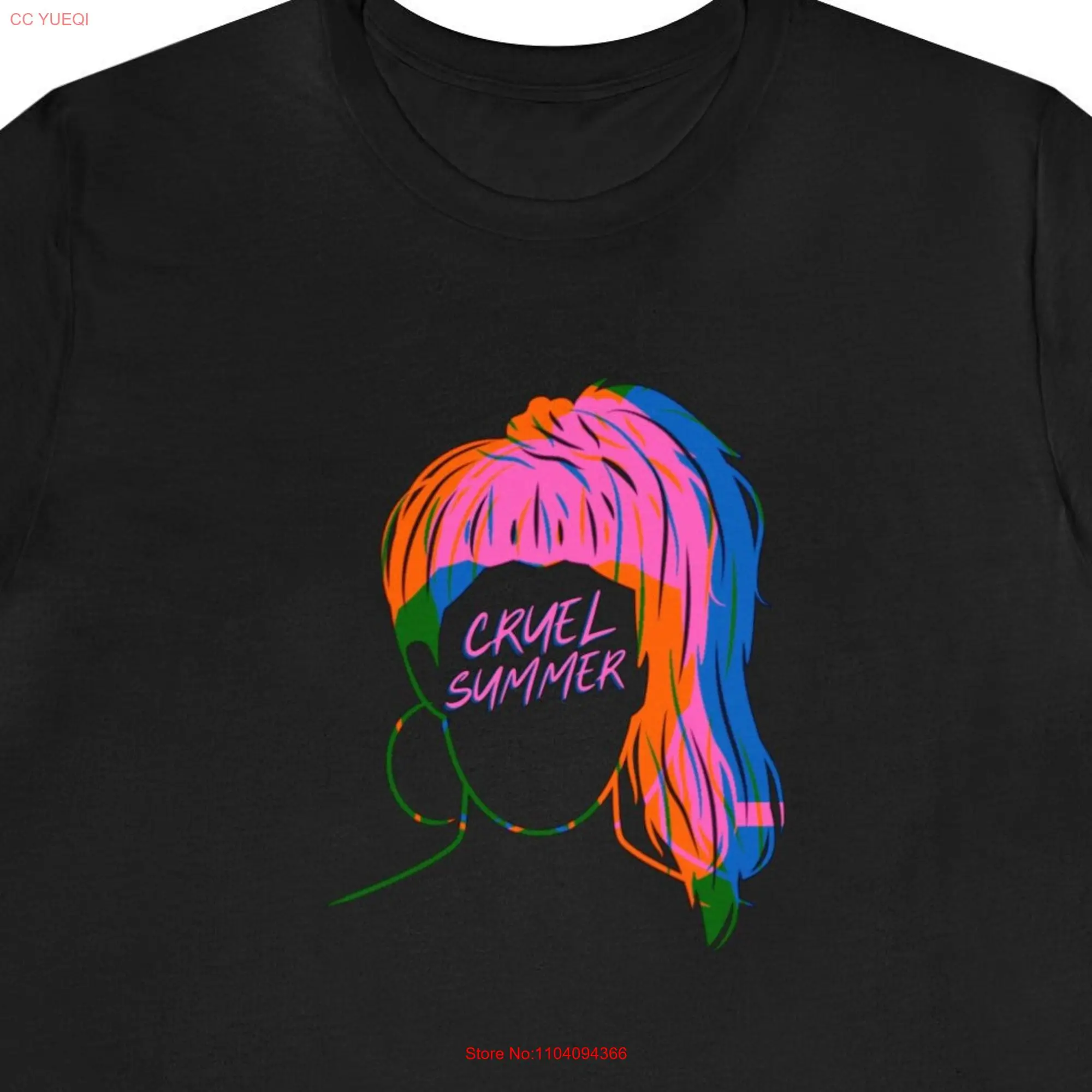 Cruel Summer T Shirt Bananarama retro vaporwave unique long or short sleeves