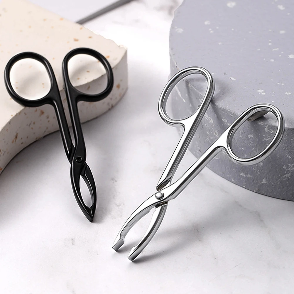 

4 Pcs Tweezers Eyebrow Pliers Plucker for Women Facial Hair Stainless Steel Pointed Eyelash Tools False Lashes Clip Miss