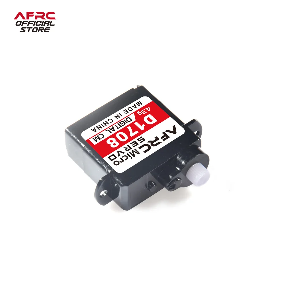 AFRC-D1708 4.3g 4PCS Micro Digital Servo Mini JST and JR Connector For RC plane car toys Model is special DIY assembly upgrading