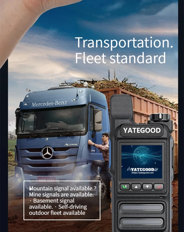 5000km 4G LTE POC Walkie Talkie With High Call Quality Long Distance Walkie Talkie With Sim Card 100km GPS Radio YATEGOOD G8