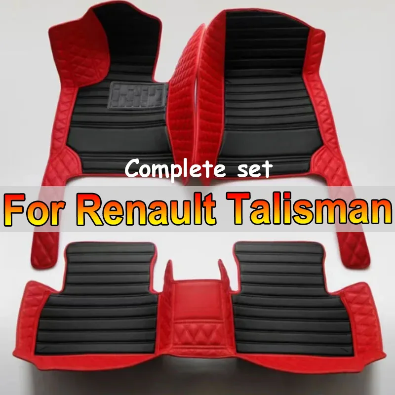 

Custom Car Floor Mats for Renault Talisman 2012-2019 Years Artificial Leather Carpet Interior Car Accessories